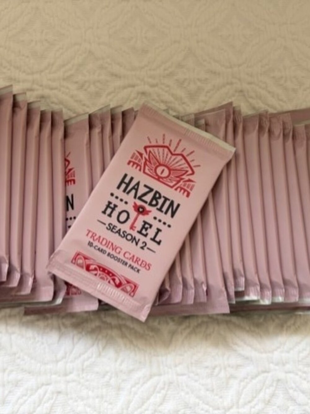 Hazbin Hotel Cards Lot 30 Sealed Booster Packs